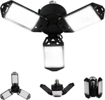 Led Garage Light, 80W 8000 Lumen Ceiling Lights With 3 Adjustable Panels, 6500K. Fixed Price $15.26.