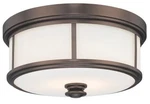 Minka Lavery 6368 16"W Flush Mount Ceiling Fixture - Bronze. Fixed Price $309.00.