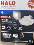 New 6PK 4" Halo LCR4129FSE010MW Canless Led Recessed Light 1200 Lumens Fast Ship. Fixed Price $57.00.