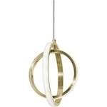 Afx Inc. LCKP09L30D1SB Lock Led Inch Satin Brass Pendant Ceiling Light. Fixed Price $128.00.