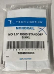 Tech Lighting Monorail 700MOS03S 3.5" Satin Nickel Rigid Ceiling Stand Off. Fixed Price $42.50.