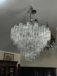 Italian Venetian Murano 20 Light Palace Sogni Di Cristallo Crystal Chandelier. Fixed Price $1960.00.