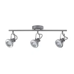 Globe Electric 59107 Theodore 3-LIGHT Track Brushed Steel Adjustable. Fixed Price $33.90.