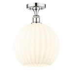 Innovations Lighting 616-1F-14-12-WHITE Venetian-indoor Ceiling Polished. Fixed Price $265.76.