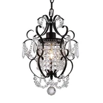 Riomasee Mini Bronze Chandelier (1 Hard-wired, Black Gold. Fixed Price $76.45.