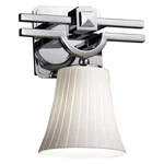 Justice Design Group FSN-8501-20-RBON Fusion 9 Argyle Light Wall Sconce Polish. Fixed Price $63.95.