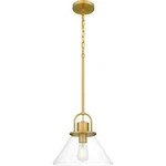 Dsi Lighting Balfour 1-LIGHT Pendant (brushed Gold Finish W/ Clear Glass Shade). Fixed Price $49.95.