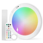 Combuh Rgb Rechargeable Shower Lights, 12-COLOR Changing, Motion Sensor, Remote. Fixed Price $37.42.