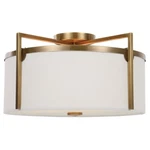 Uttermost Colfax Brass Light Semi Flush - 22283. Fixed Price $566.40.