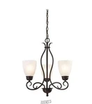 Thomas Lighting Chatham Series 3-LIGHT Oil-rubbed Bronze Chandelier 1153CH/10. Fixed Price $99.99.