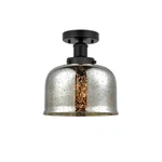 Innovations Lighting Bell Semi-flush, Black/mercury 616-1F-BK-G78. Fixed Price $142.56.