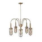 Murray Feiss Urban Renewal 5 Light Chandelier. Fixed Price $550.00.