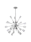 Home Decorators Collection 9- Light Chandelier Kimberly Chrome P579MH-CHR. Fixed Price $99.99.