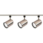 Nuvo Lighting R30, Bullet Cylinder Track Kit, Brushed Nickel - TK342. Fixed Price $127.99.
