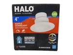 Halo 4IN Dimmable Indoor/ Outdoor Led Recessed Light Trim RL4099S1EWHR. Fixed Price $18.73.