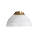 Golden Lighting 6950-FM Mbs Shepard 3 14"W Semi-flush Modern Brass /. Fixed Price $197.99.