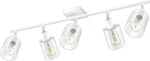 Modern 5-LIGHT Led Track Lighting With Glass Shades For Kitchen & Wall Decor. Fixed Price $100.99.