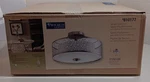 Progress Lighting Mingle Collection 2-LIGHT Brushed Nickel Semi Flush Mount. Fixed Price $79.99.