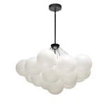 Dainolite Miles Light Chandelier, Matte Black/white MLS-274C-MB-FR. Fixed Price $554.00.