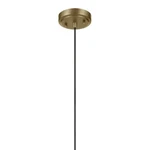 Kichler Zailey Light Cone 14.25" Pendant, Natural Brass - 52177NBR. Fixed Price $189.97.