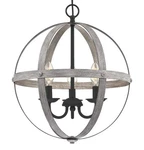 Westinghouse 6110400 Stella Mira 3 Light 15"W Pendant - Antique Ash / Matte. Fixed Price $59.36.