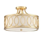 Crystorama Graham 3 Light Ceiling Mount, Antique Gold 285-GA. Fixed Price $398.00.