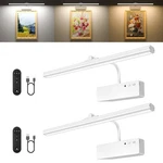 Picture Light, 15.35INCH Wireless Lights For Wall Rechargeable, Batte.... Fixed Price $55.91.