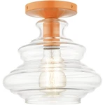 Livex Lighting 52830-77 Everett Semi-flush Mount Shiny Orange. Fixed Price $116.77.