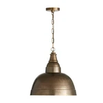 Capital Lighting 17" Pendant, Oxidized Brass - 330313XB. Fixed Price $488.00.