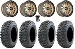Pro Armor Halo Bdlk 15" Wheels Br 30" Terra Master Tires Commander Maverick. Fixed Price $1723.84.