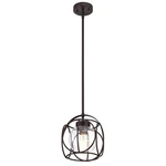 Chloe Lighting Rylee Transitional 1 Oil Rubbed Bronze Mini Pendant.... Fixed Price $61.62.