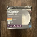 Commercial Electric Slim Led Color Changing Glare Control Recessed Kit. Fixed Price $16.75.