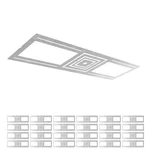 Asd New Construction Mounting Plate With Symmetric Square Hole 3-4-6" Flat..... Fixed Price $149.96.