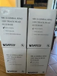 4 Satco/nuvo TH321 MR16 Gimbal Ring Track Heads GU10 Base 120V 50W Max White. Fixed Price $23.99.