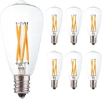6 Pack ST38 Led E12 Candelabra Vintage Edison Light Bulb 40 Watt Equivalent, 100. Fixed Price $27.06.