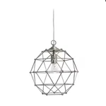 Elegant Designs PT1006-BSN Hexagon Industrial Rustic Pendant Light,. Fixed Price $89.99.