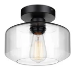 Maxvolador Industrial Semi Flush Mount Ceiling Light, Clear Glass Pendant Lam.... Fixed Price $37.16.