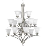 Progress Lighting P4365 Nickel Trinity 15-LIGHT 44"W Chandelier. Fixed Price $726.17.