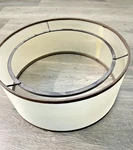 Hampton Bay Moroka 2- Light Pendant Replacement Cover / Shade Organza. Fixed Price $29.99.
