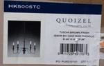Quoizel HK5005TC Holbrook 5-LIGHT Chandelier Tuscan Brown Finish. Fixed Price $40.00.