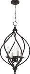 Quoizel - DUP2816OZ Four Light Pendant Dupont Old Bronze. Fixed Price $449.99.
