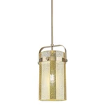 Innovations Lighting 413-1SM-17-8 Pilaster Pendant 8"W Champagne. Fixed Price $415.80.