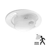 5 In. White Motion Sensing Switch Controlled Closet Utility Light Lamp Holde. Fixed Price $26.09.