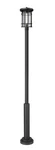 Z-lite 570PHXL-5010P Jordan 115" Tall Post Light Black. Fixed Price $1412.00.