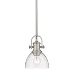 Golden Lighting 3118-M1L-SD Hines 7"W Mini Pendant Grey. Fixed Price $149.99.