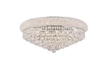 Elegant Lighting V1800F24/RC Primo 12 24"W Flush Mount - Chrome. Fixed Price $880.00.