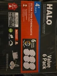 Eaton Halo 4" Round Led Downlights 6-PACK Direct Mount Hlb Selectable. Fixed Price $74.00.