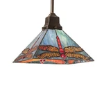 Meyda Lighting 10" Square Prairie Dragonfly Mini Pendant - 242746. Fixed Price $928.80.