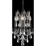 Elegant Lighting 9203D13DB/RC Rosalia Pendant Dark Bronze. Fixed Price $604.00.