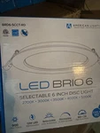 American Lighting Brio Select 6IN BRD6-5CCT-RD Recessed. Fixed Price $13.99.